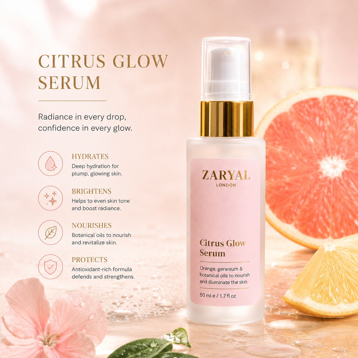 Citrus glow serum Benefits