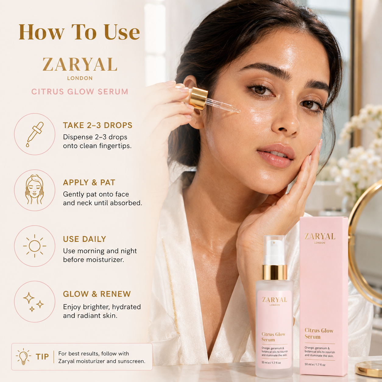 Citrus glow serum How To Use