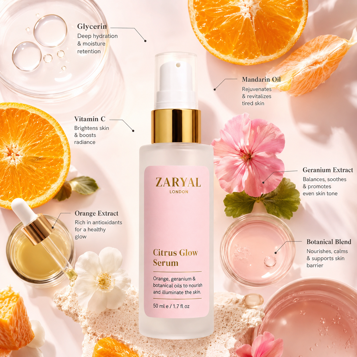 Citrus glow serum Ingredients